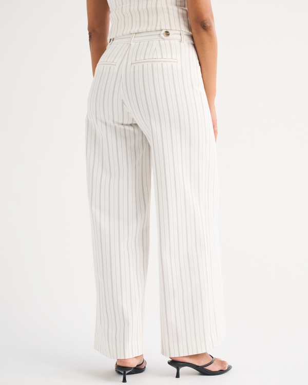 Women's Curve Love A&F Forme Ultra Wide Leg Pant | Women's New