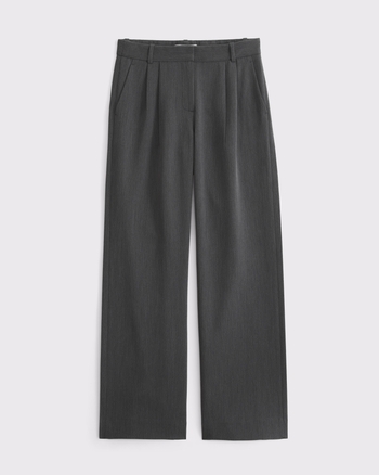 A&F Sloane Low Rise Tailored Wide Leg Pant from Abercrombie & Fitch - $90