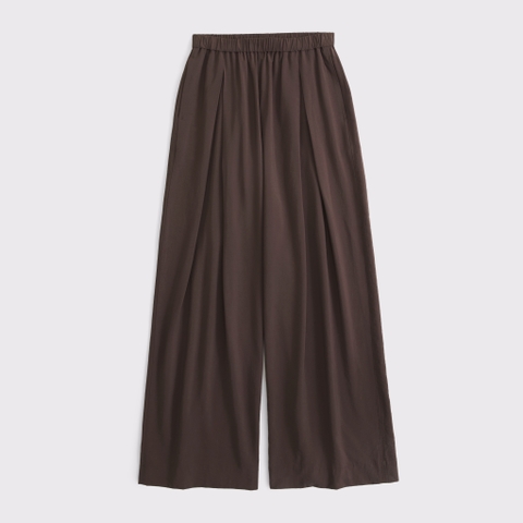 Женские брюки Abercrombie & Fitch Lightweight Crepe Pleated Pull On Pant