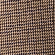brown houndstooth belted