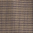 brown houndstooth belted
