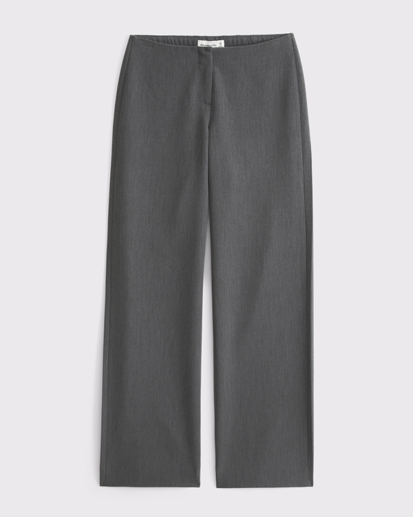 Women's Low Rise Waistless Tailored Wide Leg Pant | Women's