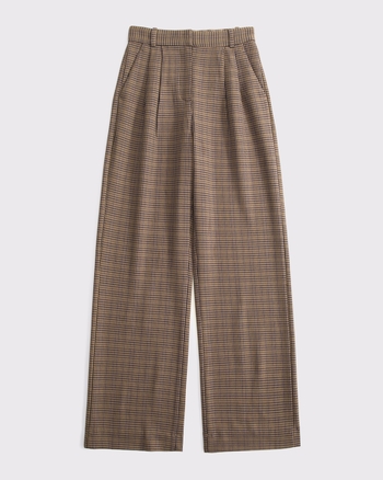 A&F Sloane Tailored Wide Leg Pant