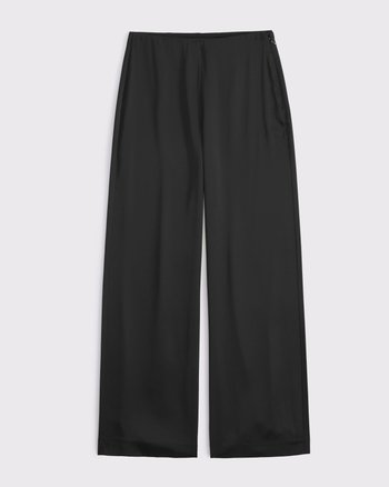 Satin Wide Leg Pant