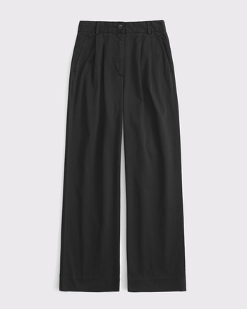 A&F Sloane Tailored Wide Leg Pant from Abercrombie & Fitch - $54.99