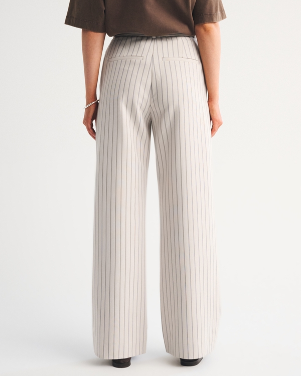 A&F Sloane Tailored Wide Leg Pant