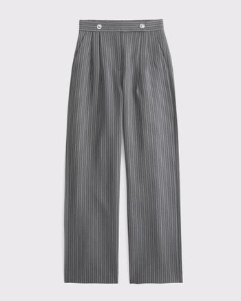 A&F Sloane Tailored Wide Leg Pant from Abercrombie & Fitch - $69.99