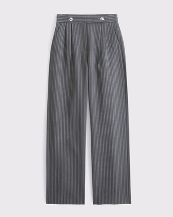 Curve Love A&F Sloane Tailored Wide Leg Pant from Abercrombie & Fitch - $69.99
