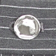 dark gray pinstripe buttoned