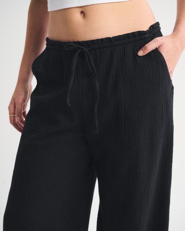 Cotton Gauze Pull-On Pant