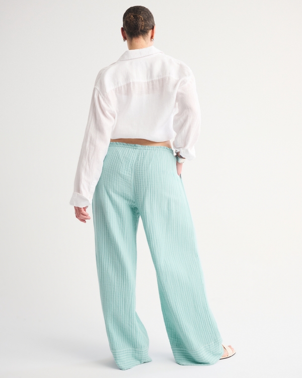 Cotton Gauze Pull-On Pant