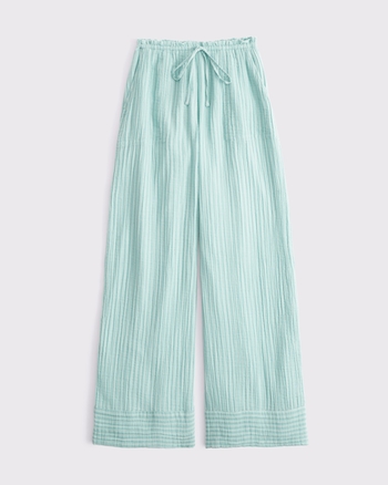 Cotton Gauze Pull-On Pant