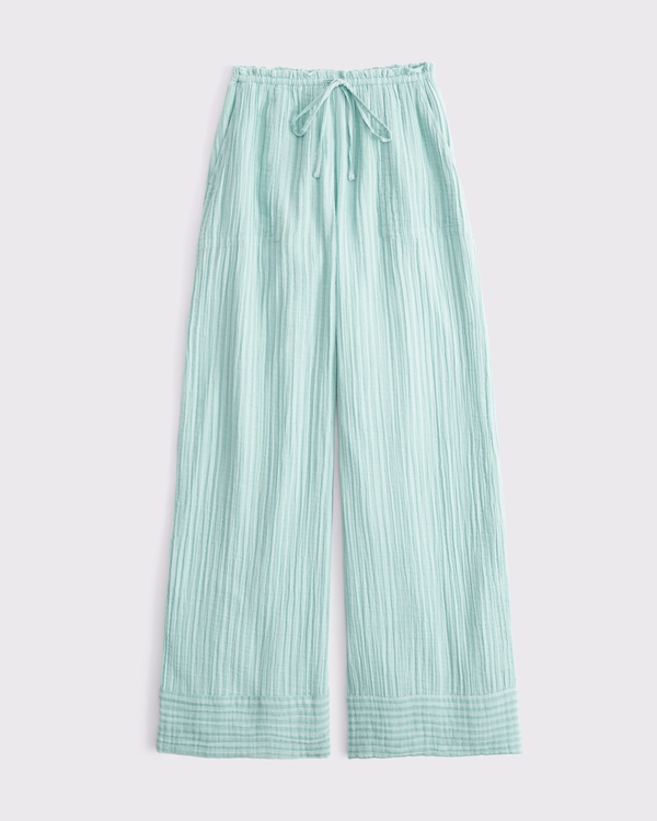 Cotton Gauze Pull-On Pant