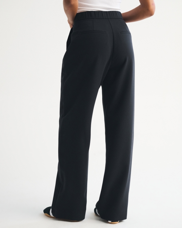 Curve Love A&F Sloane Tailored Wide Leg Pant