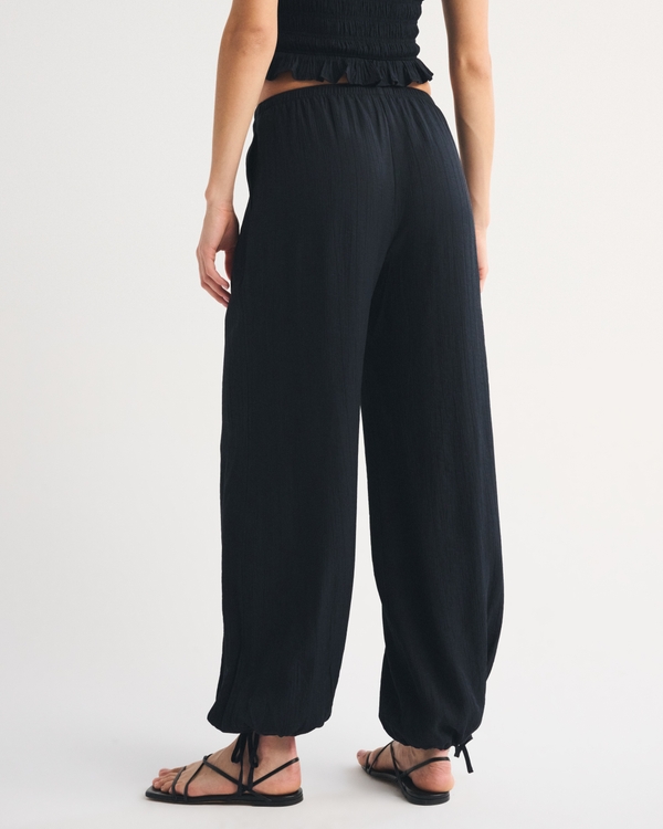 Women's Convertible Crinkle Balloon Pull-On Pant | Women's