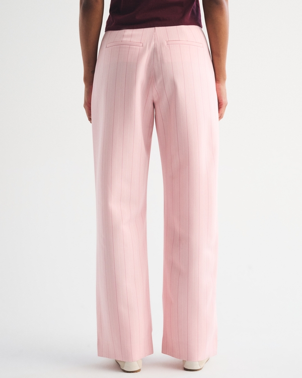Curve Love A&F Sloane Tailored Wide Leg Pant
