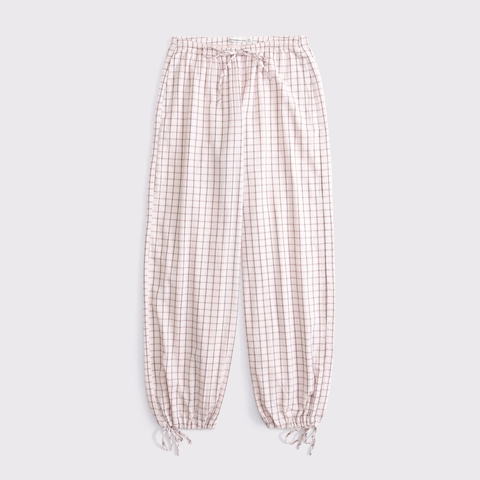 Женские брюки Abercrombie & Fitch Convertible Seersucker Balloon Pull-On Pant