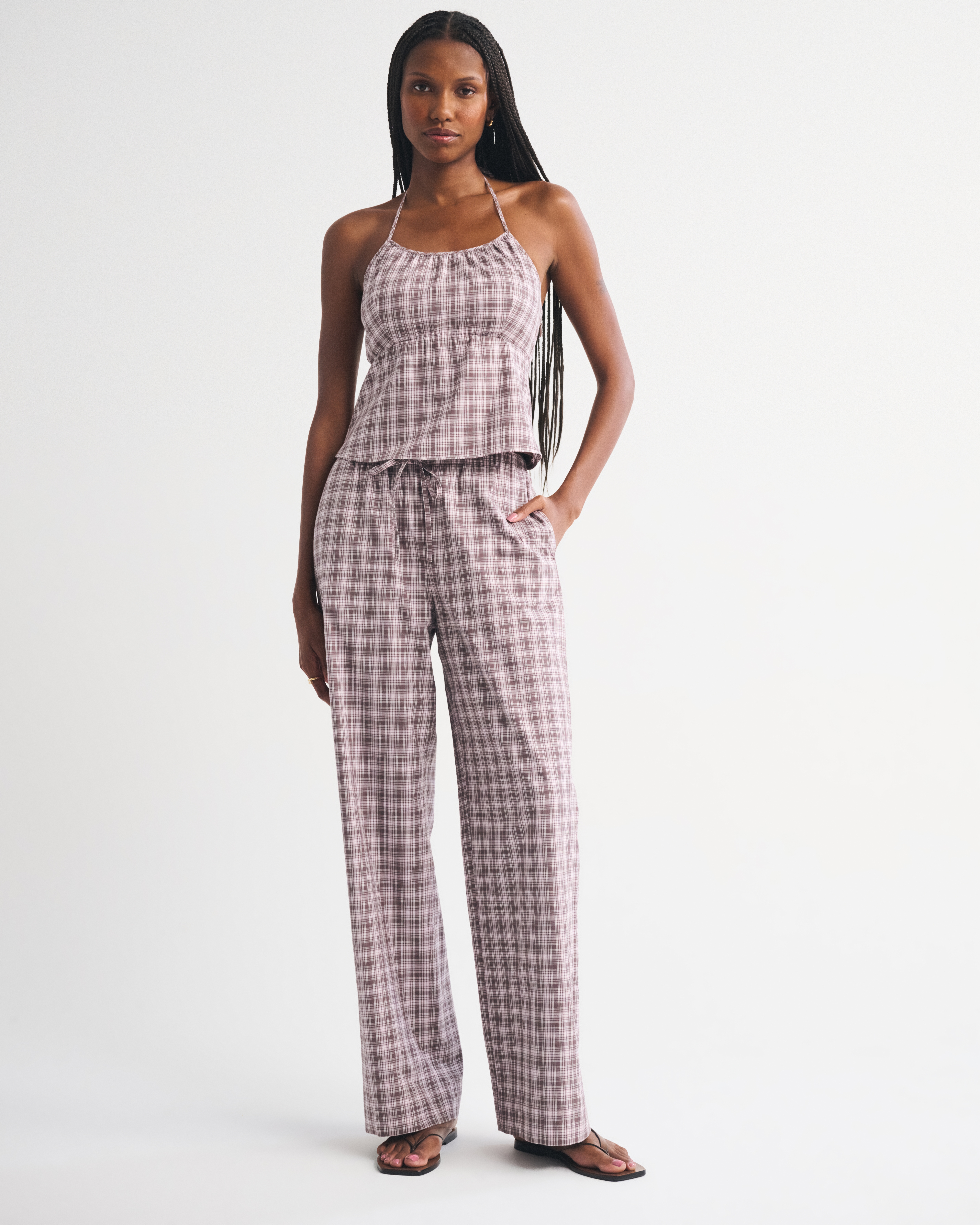 Женские брюки Abercrombie & Fitch Cotton Pull-On Pant — фото 2