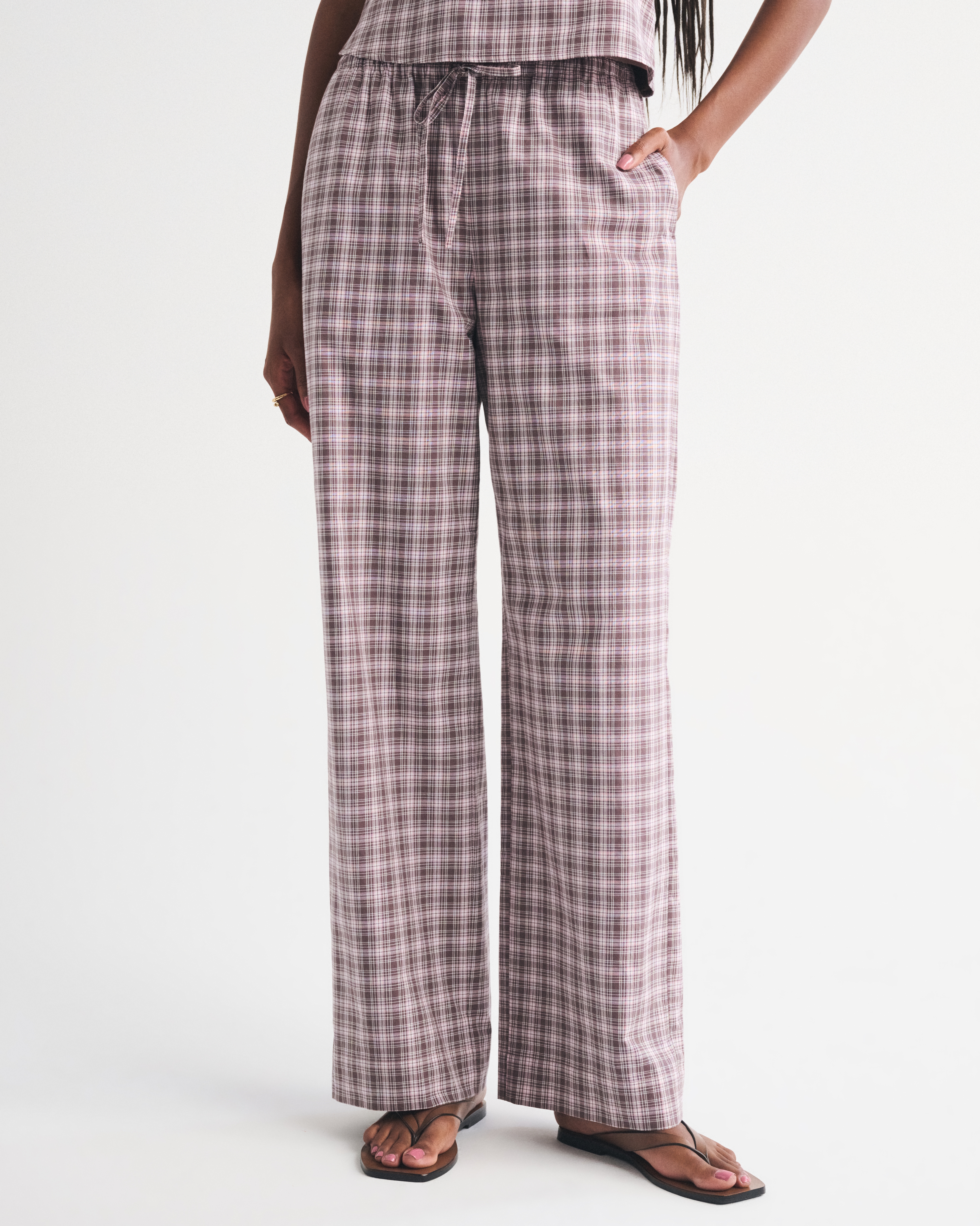 Женские брюки Abercrombie & Fitch Cotton Pull-On Pant — фото 3