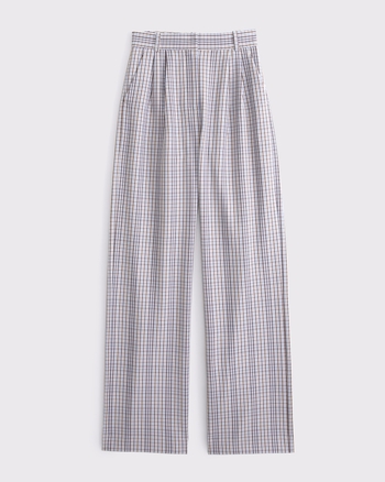 A&F Sloane Tailored Wide Leg Pant