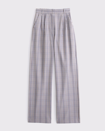 Curve Love A&F Sloane Tailored Wide Leg Pant from Abercrombie & Fitch - $90