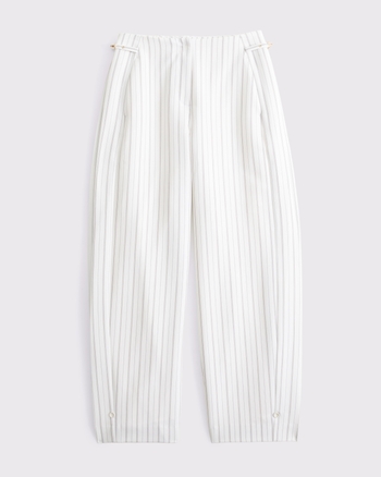 Convertible High Rise Tailored  Barrel Pant from Abercrombie & Fitch - $95