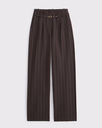 A&F Sloane Tailored Wide Leg Pant