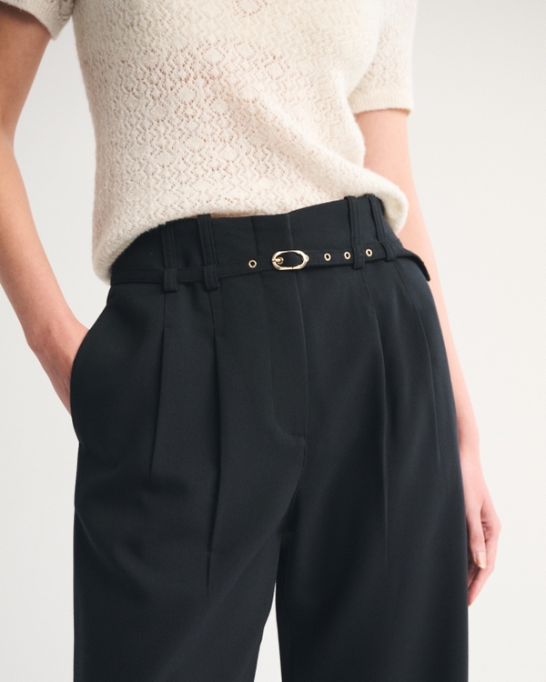 A&F Sloane Tailored Wide Leg Pant