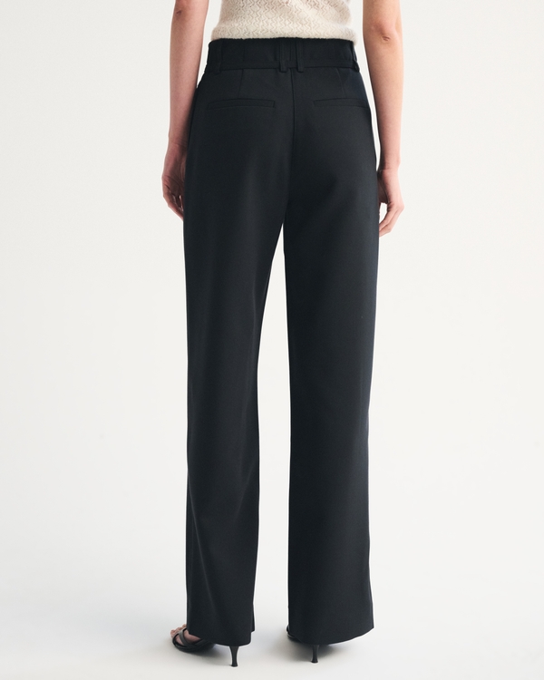 A&F Sloane Tailored Wide Leg Pant