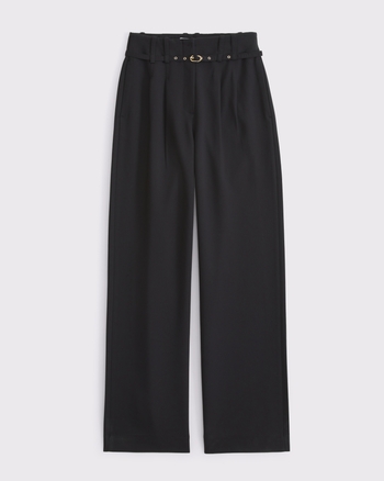 A&F Sloane Tailored Wide Leg Pant