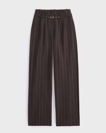 Curve Love A&F Sloane Tailored Wide Leg Pant from Abercrombie & Fitch - $90