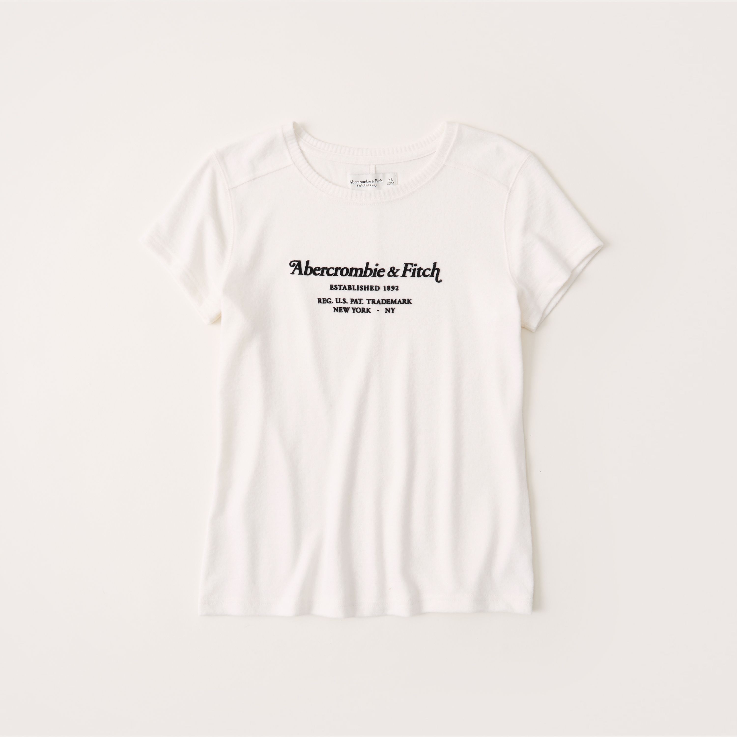 abercrombie white t shirt