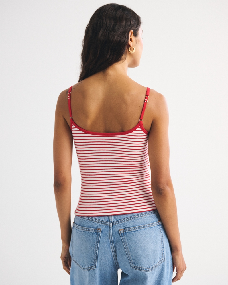 Abbode Bra-Free 90s Embroidered Seamless Fabric Cami - thumbnail 5