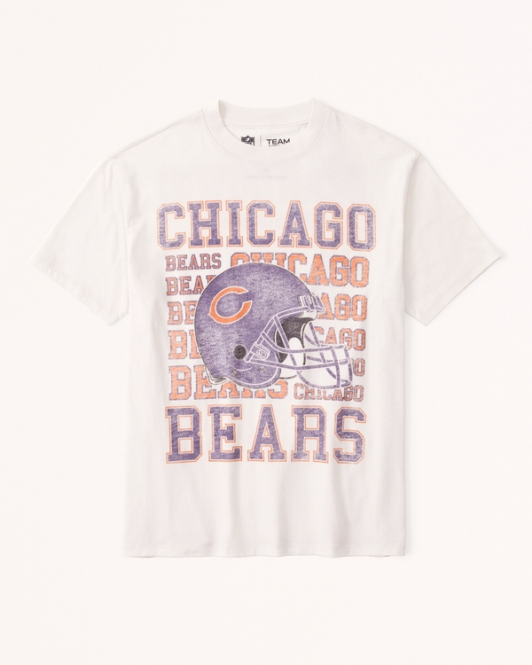 Oversized Chicago Bears Graphic Tee, Bears