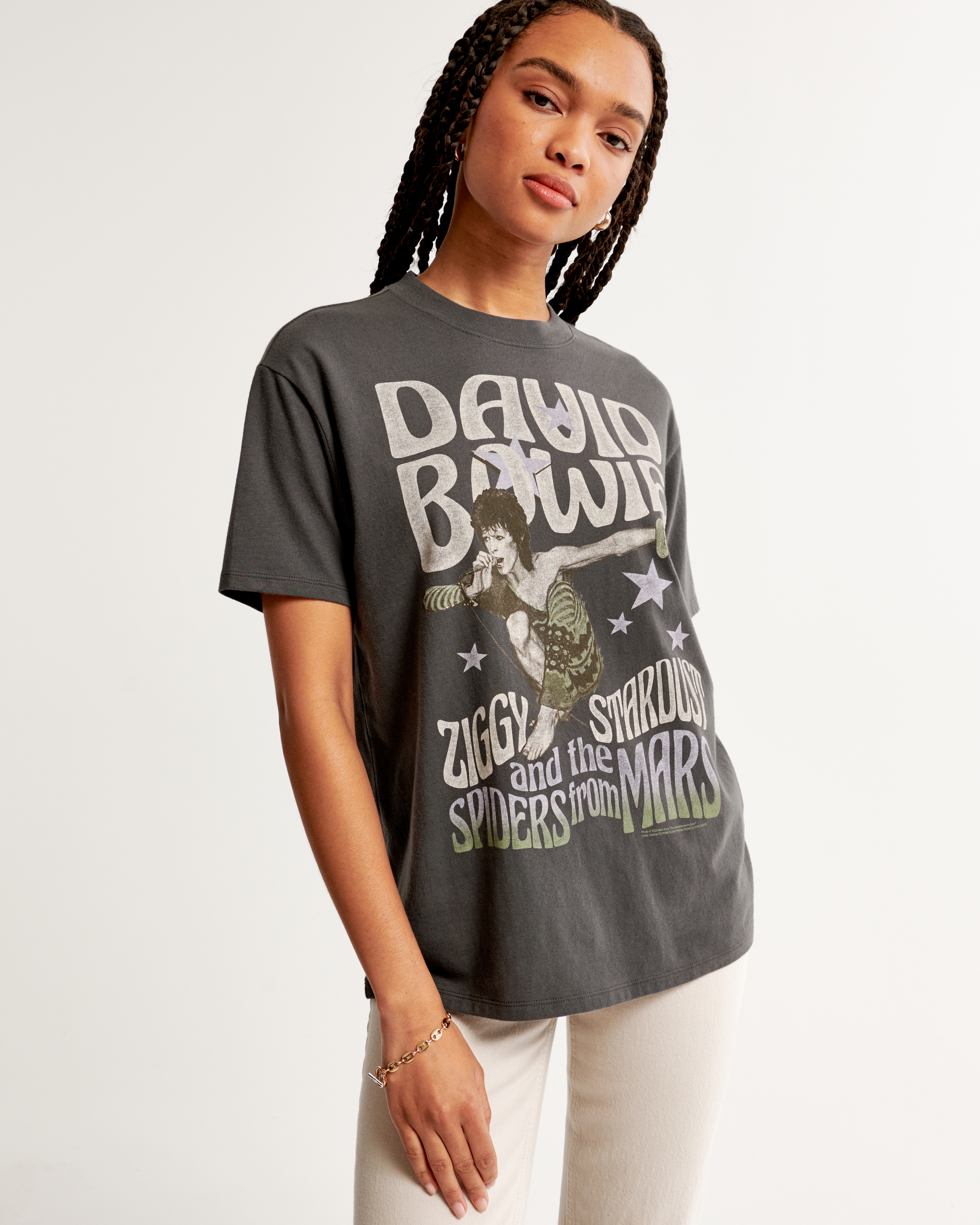 Polera david best sale bowie mujer