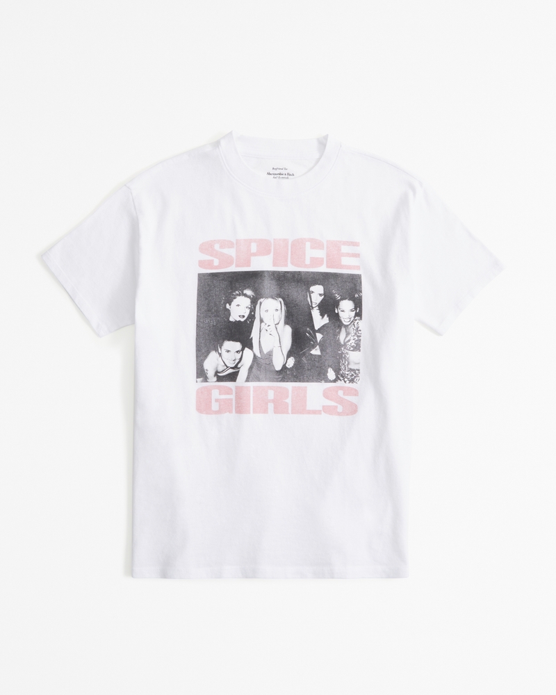 Women's Oversized Spice Girls Graphic Tee | Women's Tops | Abercrombie.com