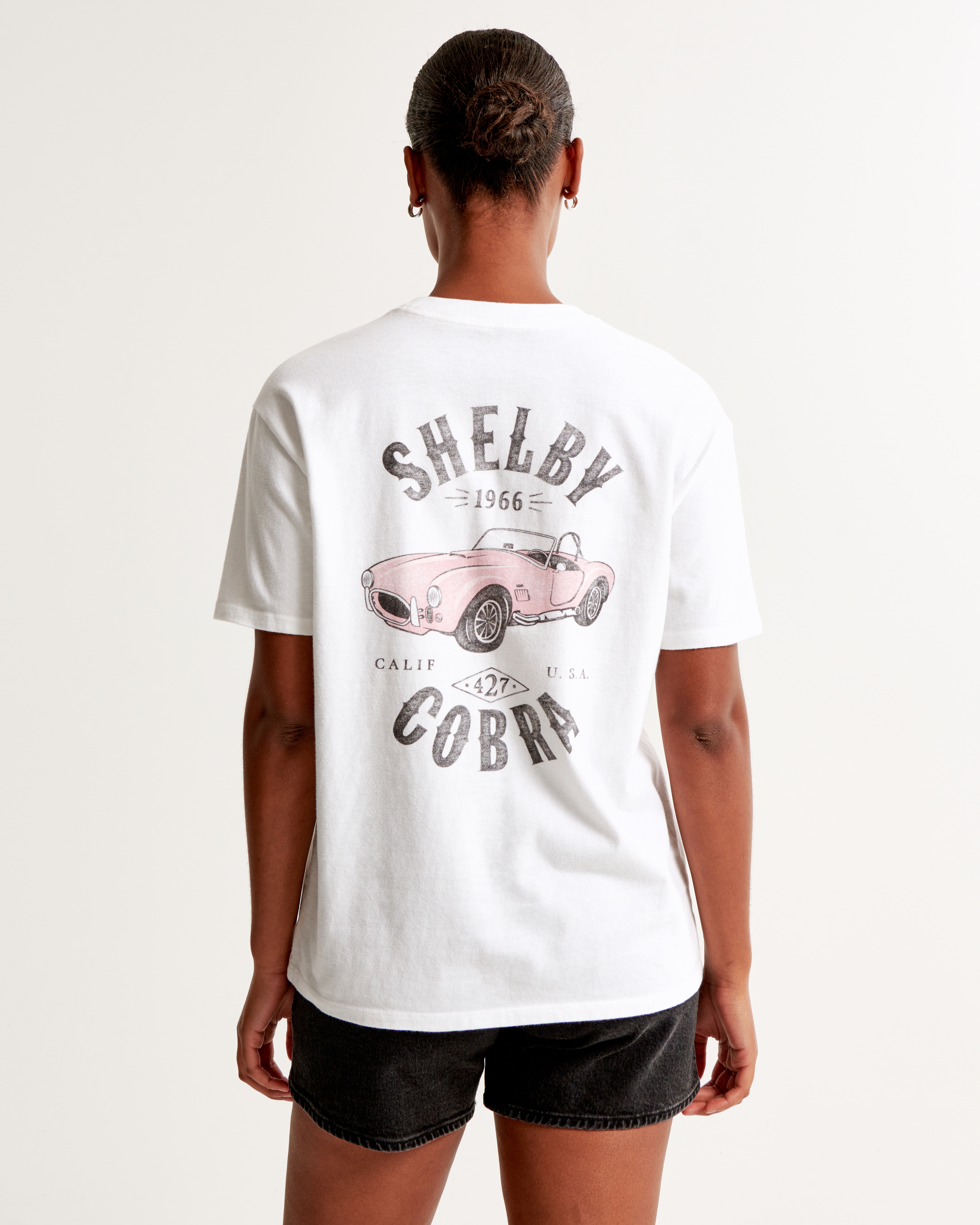 Women's Oversized Shelby Graphic Tee | Women's Tops | Abercrombie.com