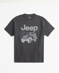 Oversized Jeep Graphic Tee