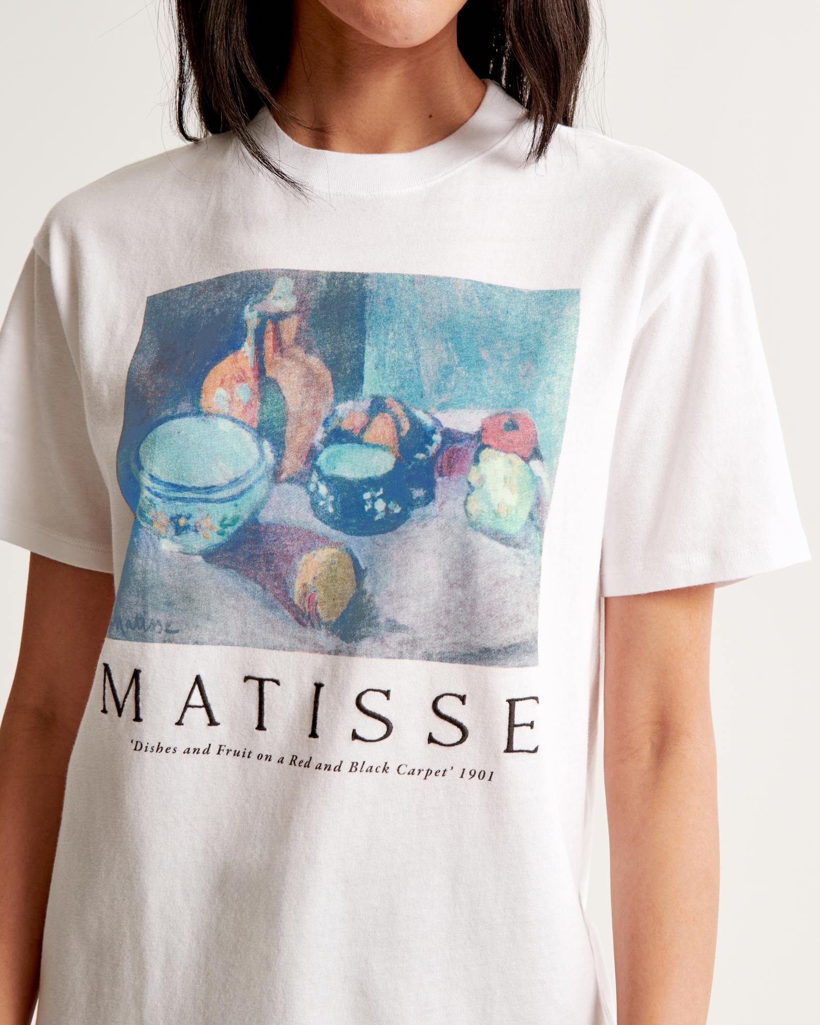 Short-Sleeve Matisse Graphic Skimming Tee
