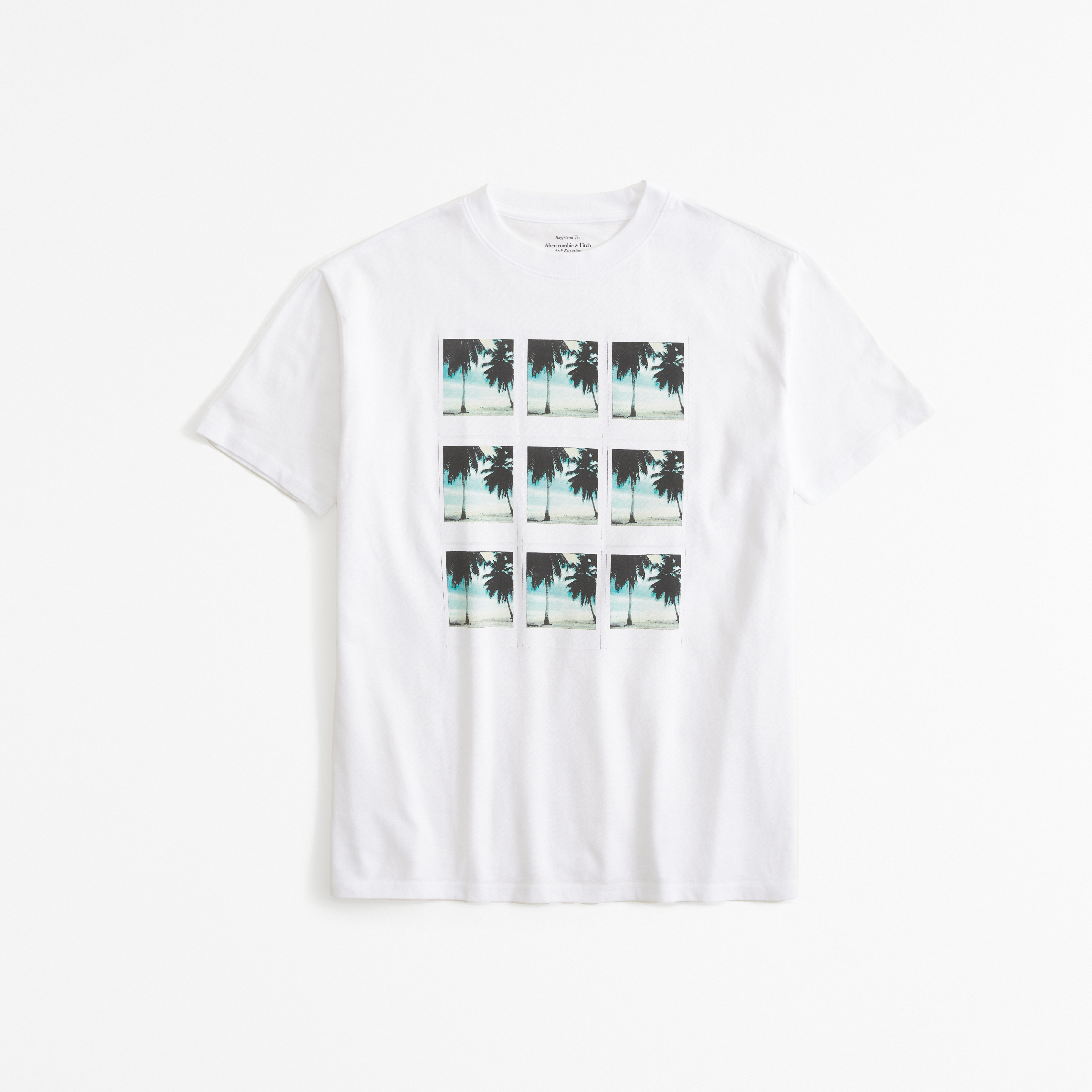 Abercrombie & Fitch Short-sleeve Oversized Maripol Graphic Tee In White