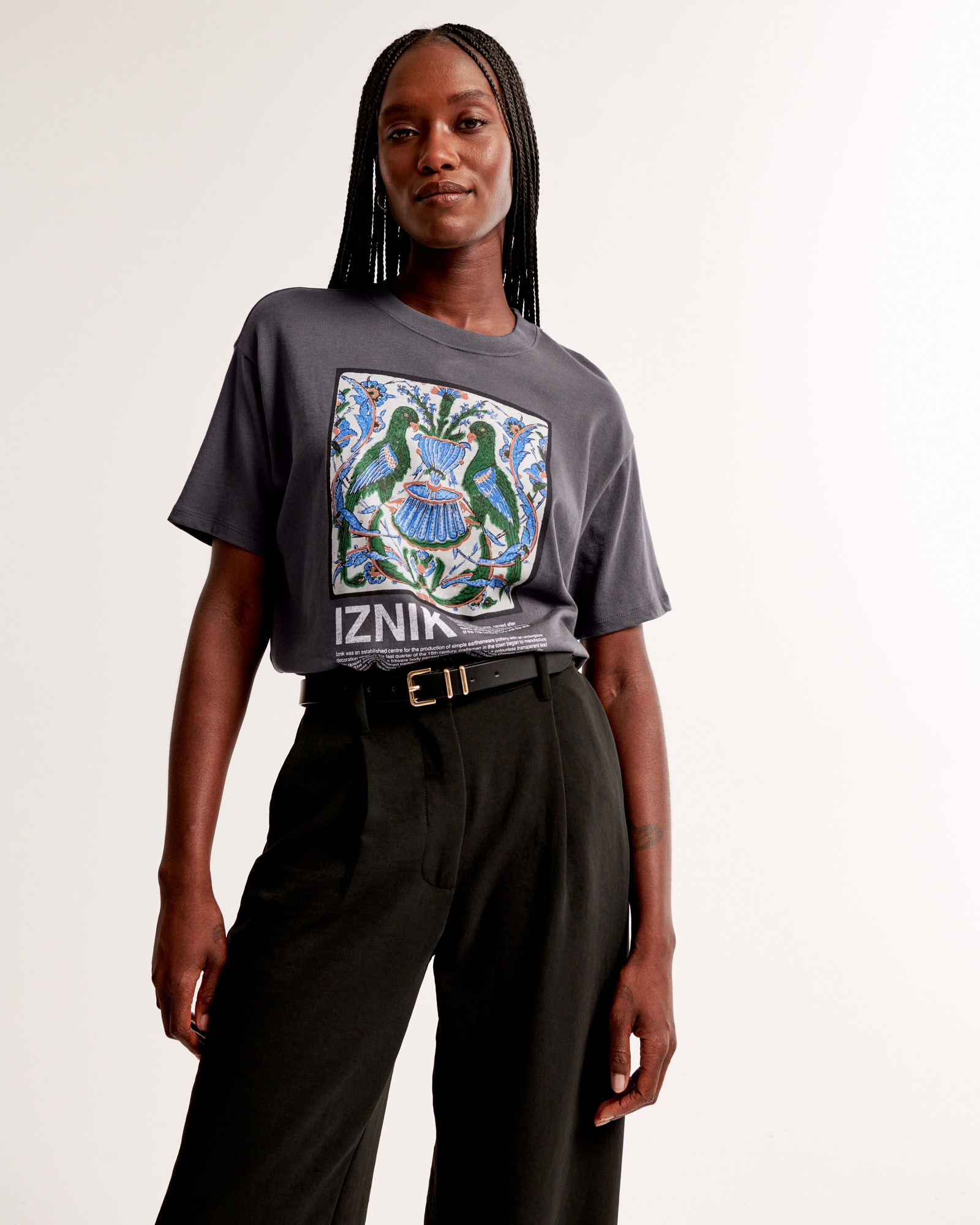 Oversized Iznik Graphic Tee