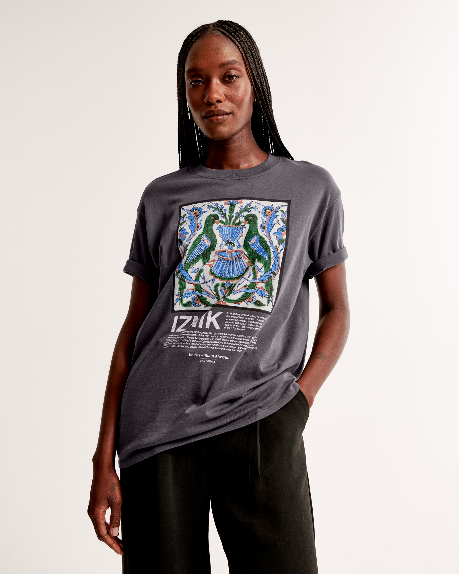 Oversized Iznik Graphic Tee