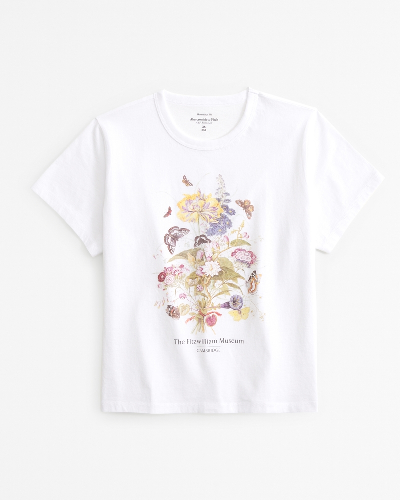 Short-Sleeve Fitzwilliam Museum Graphic Skimming Tee