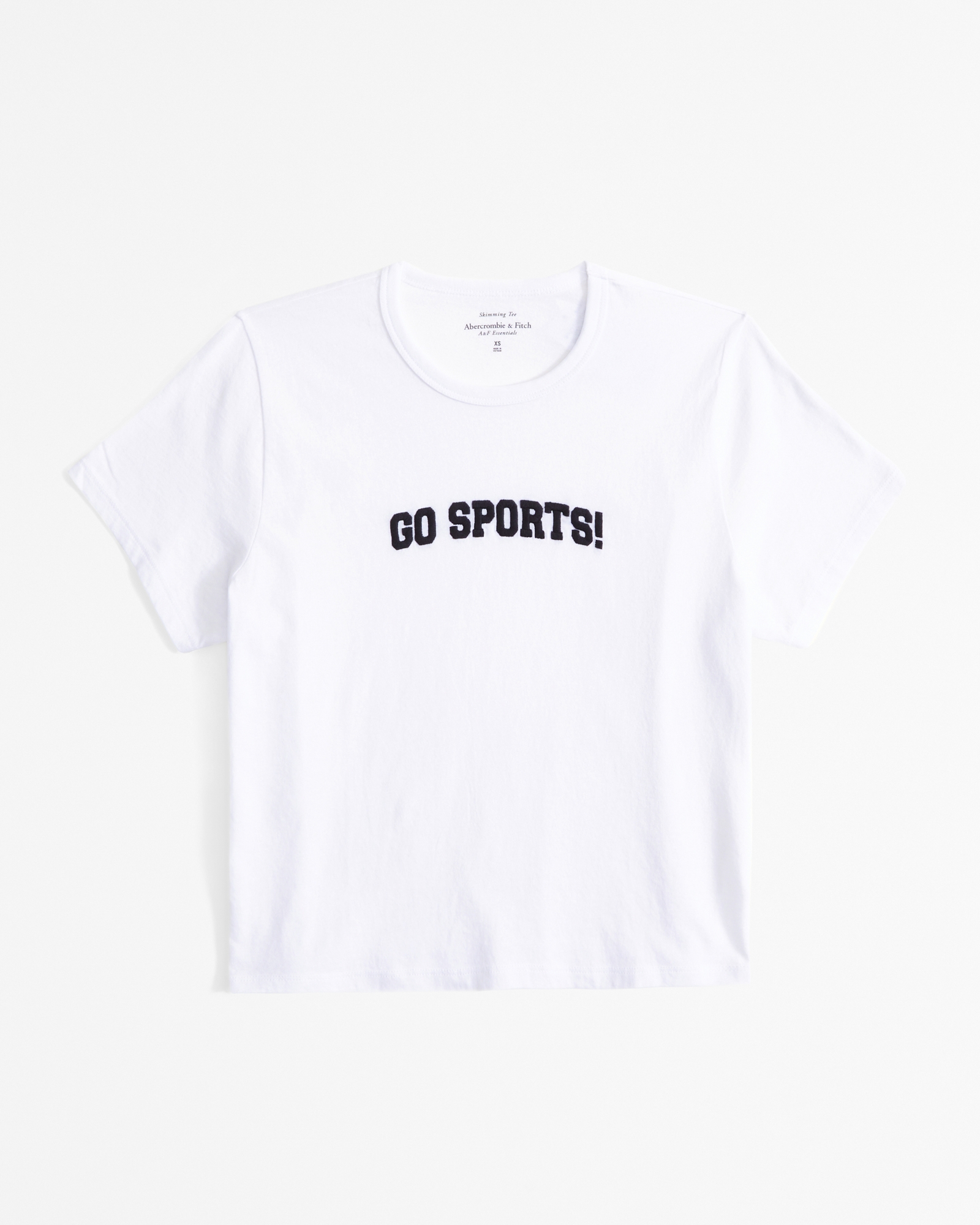 Short-Sleeve Go Sports Graphic Skimming Tee