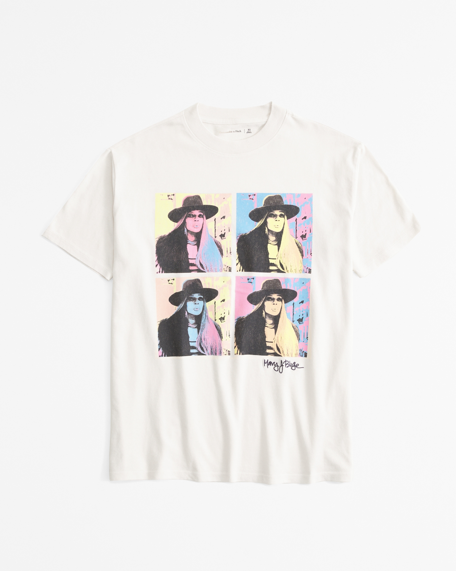 Oversized Mary J. Blige Graphic Tee