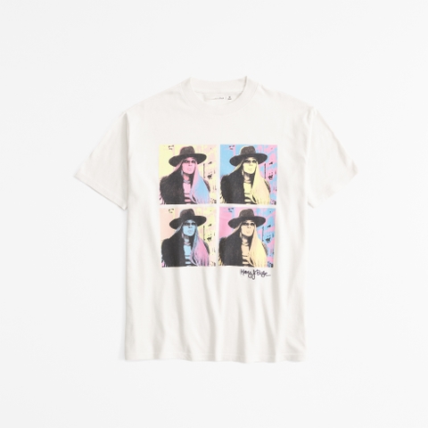 Женские футболки Abercrombie & Fitch Oversized Mary J. Blige Graphic Tee