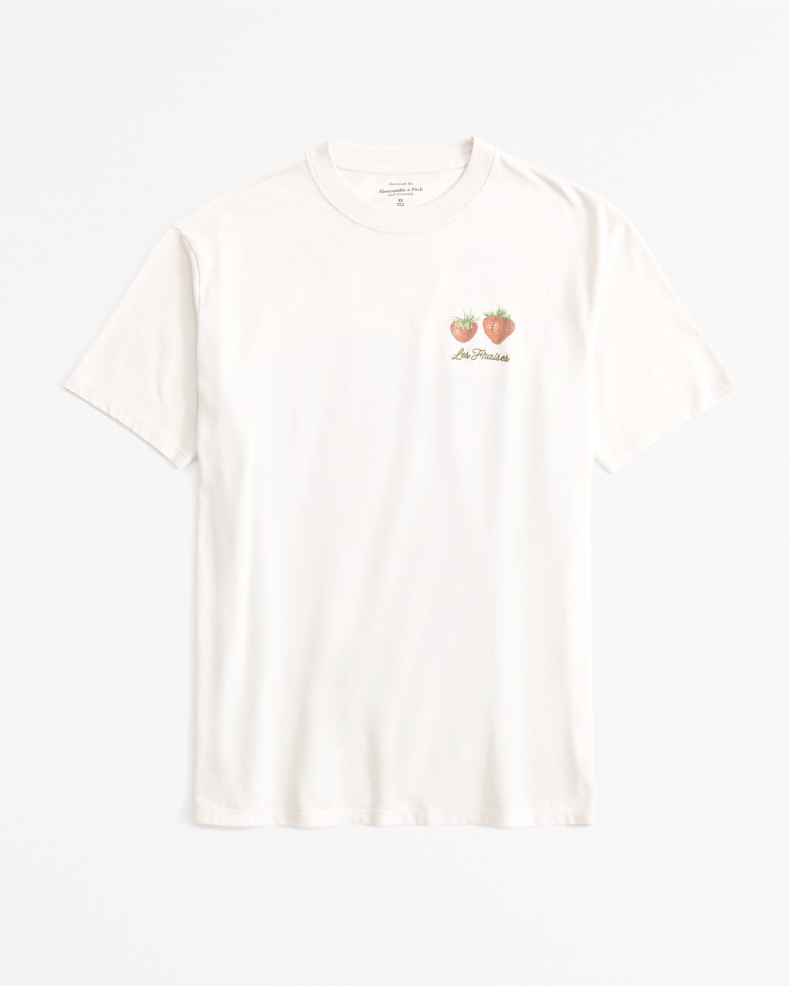 Oversized Strawberries Graphic Tee