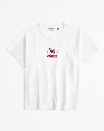 Short-Sleeve Kansas City Chiefs Graphic Skimming Tee