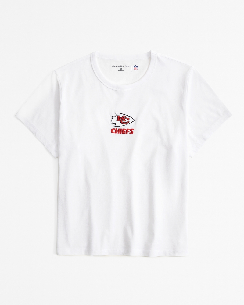 Women's Short-Sleeve Kansas City Chiefs Graphic Skimming Tee