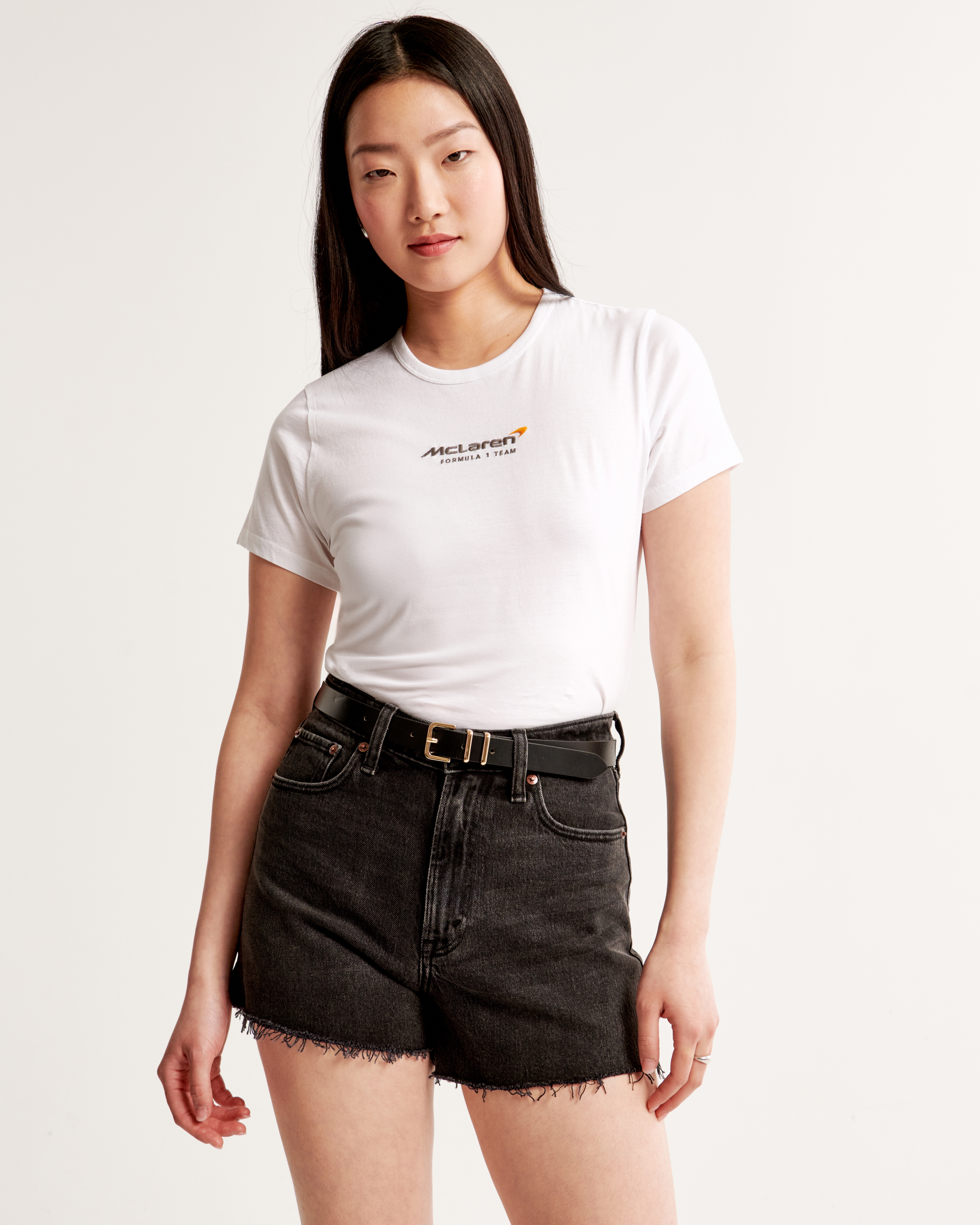 Women's Short-Sleeve McLaren Graphic Skimming Tee | Women's
